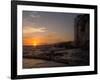 The Sunset over the Turret Tower at Victoria Beach in Laguna Beach, Southern California-Stephanie Starr-Framed Photographic Print