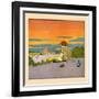 The Sunset-Maud & Miska Petersham-Framed Art Print