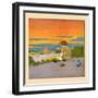 The Sunset-Maud & Miska Petersham-Framed Art Print