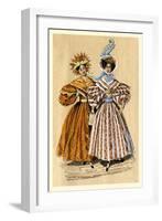 The Sunshine Dresses-null-Framed Art Print