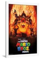 The Super Mario Bros. Movie - Bowser's World Key Art-Trends International-Framed Poster