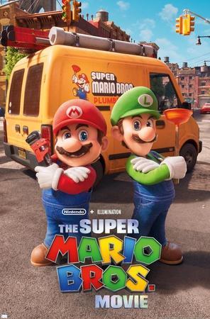 Poster Super Mario Bros O Filme E - Pop Arte Skins