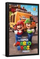 The Super Mario Bros. Movie - Brooklyn Key Art-Trends International-Framed Poster