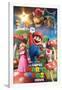 The Super Mario Bros. Movie - Mushroom Kingdom Key Art-Trends International-Framed Poster