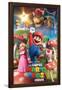 The Super Mario Bros. Movie - Mushroom Kingdom Key Art-Trends International-Framed Poster