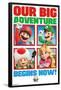 The Super Mario Bros. Movie - Our Big Adventure-Trends International-Framed Poster