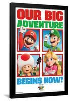 The Super Mario Bros. Movie - Our Big Adventure-Trends International-Framed Poster