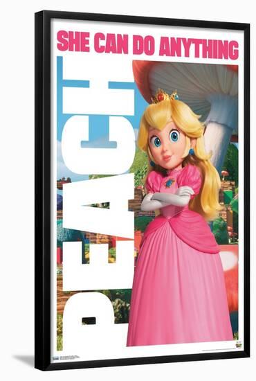 The Super Mario Bros. Movie - Peach-Trends International-Framed Poster