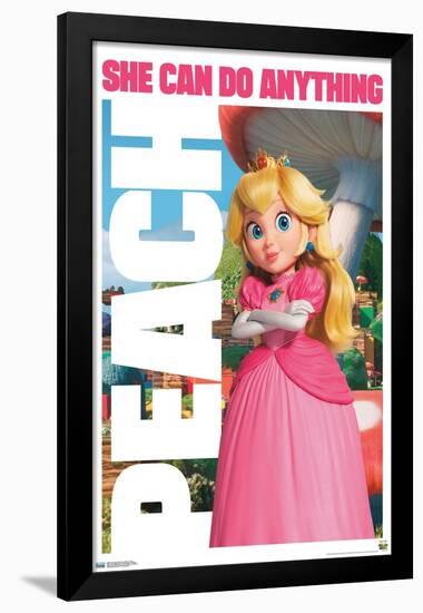 The Super Mario Bros. Movie - Peach-Trends International-Framed Poster