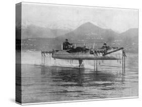 The Superb Hydrofoil Boat of Enrico Forlanini Travelling-null-Stretched Canvas