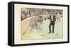 The Superiority of Man, Act Ii, the Man at Home-Phil May-Framed Stretched Canvas