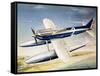 The Supermarine S6 Seaplane-John Henry Batchelor-Framed Stretched Canvas