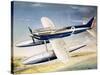 The Supermarine S6 Seaplane-John Henry Batchelor-Stretched Canvas
