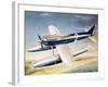 The Supermarine S6 Seaplane-John Henry Batchelor-Framed Giclee Print