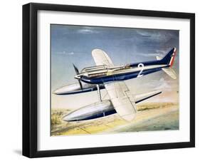 The Supermarine S6 Seaplane-John Henry Batchelor-Framed Giclee Print