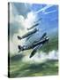 The Supermarine Spitfire Mark Ix-Wilf Hardy-Stretched Canvas