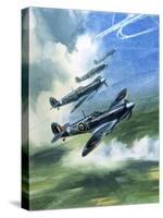 The Supermarine Spitfire Mark Ix-Wilf Hardy-Stretched Canvas