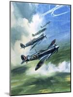 The Supermarine Spitfire Mark Ix-Wilf Hardy-Mounted Giclee Print