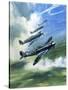 The Supermarine Spitfire Mark Ix-Wilf Hardy-Stretched Canvas