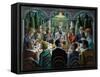 The Supper, 2010-PJ Crook-Framed Stretched Canvas