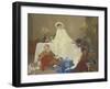 The Supper after the Masked Ball, C.1855-Thomas Couture-Framed Giclee Print