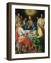 The Supper at Emmaus, 1525-Jacopo da Carucci Pontormo-Framed Giclee Print