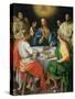 The Supper at Emmaus, 1525-Jacopo da Carucci Pontormo-Stretched Canvas