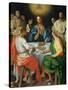 The Supper at Emmaus, 1525-Jacopo da Carucci Pontormo-Stretched Canvas