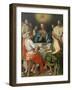 The Supper at Emmaus, 1525-Pontormo-Framed Giclee Print