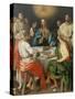 The Supper at Emmaus, 1525-Pontormo-Stretched Canvas