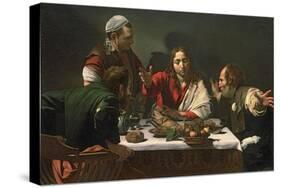The Supper at Emmaus, 1601-Caravaggio-Stretched Canvas