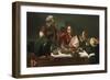 The Supper at Emmaus, 1601-Caravaggio-Framed Premium Giclee Print