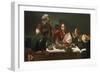 The Supper at Emmaus, 1601-Caravaggio-Framed Premium Giclee Print