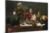 The Supper at Emmaus, 1601-Caravaggio-Mounted Premium Giclee Print