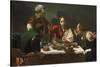 The Supper at Emmaus, 1601-Caravaggio-Stretched Canvas