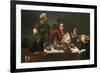 The Supper at Emmaus, 1601-Caravaggio-Framed Premium Giclee Print