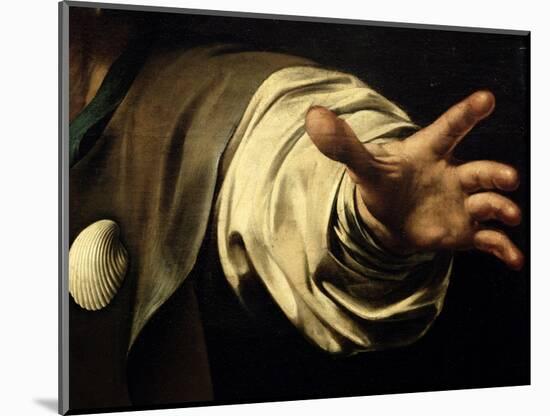 The Supper at Emmaus, 1601-Caravaggio-Mounted Giclee Print