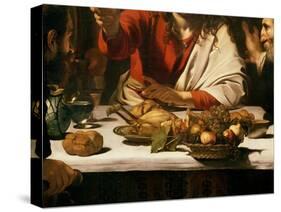 The Supper at Emmaus, 1601-Caravaggio-Stretched Canvas