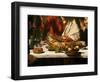 The Supper at Emmaus, 1601-Caravaggio-Framed Giclee Print