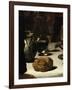 The Supper at Emmaus, 1601-Caravaggio-Framed Giclee Print