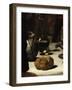 The Supper at Emmaus, 1601-Caravaggio-Framed Giclee Print