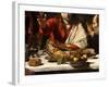 The Supper at Emmaus, 1601-Caravaggio-Framed Giclee Print