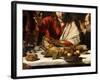 The Supper at Emmaus, 1601-Caravaggio-Framed Giclee Print