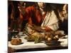 The Supper at Emmaus, 1601-Caravaggio-Mounted Giclee Print