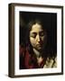 The Supper at Emmaus, 1601-Caravaggio-Framed Giclee Print