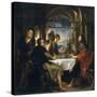 The Supper at Emmaus, 1638-Peter Paul Rubens-Stretched Canvas