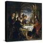 The Supper at Emmaus, 1638-Peter Paul Rubens-Stretched Canvas