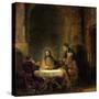 The Supper at Emmaus, 1648-Rembrandt van Rijn-Stretched Canvas