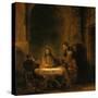 The Supper at Emmaus, 1648-Rembrandt van Rijn-Stretched Canvas