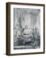 The Supper at Emmaus, (1654), 1903-Rembrandt van Rijn-Framed Giclee Print